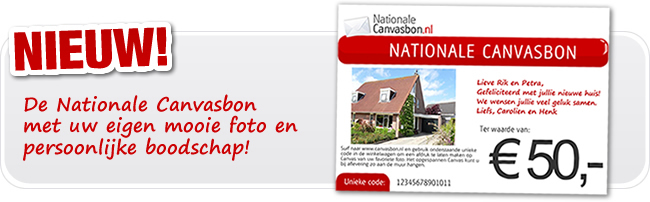 Nationale Canvasbon